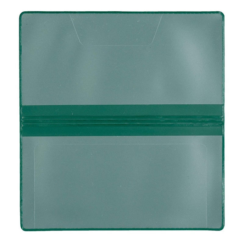 CAROUSELCHECKS Forest Green Vinyl Checkbook Cover, Top Tear Personal Vinyl Checkbook Cover - Image 5